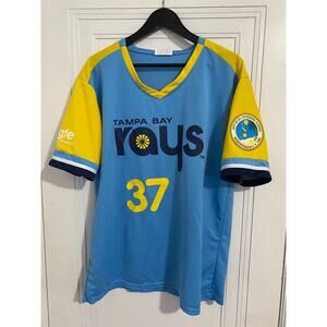Alex Colome Tampa Bay Rays Jersey Adult Size XL